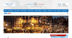 Desktop Screenshot of franceatleisure.com